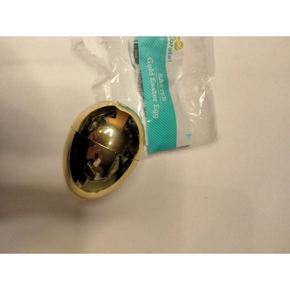 Gold Fillable Egg Prize Hunt Party Favor lot 4 - Picture 6 of 7